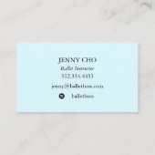 Minimale regenboogverf getextureerde kleurige afbe visitekaartje (Achterkant)