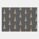 Minimale regenboogverklaring inpakpapier vel (Voorkant 3)