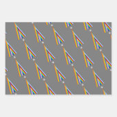 Minimale regenboogverklaring inpakpapier vel (Voorkant 2)
