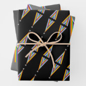 Minimale regenboogverklaring inpakpapier vel (In situ)