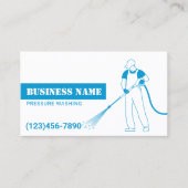 Minimale reiniging van de wasmiddeldruk visitekaartje (Voorkant)