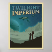 Minimale reisstrategie voor het draaiende imperium poster (Voorkant)