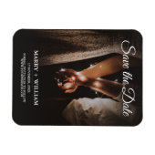 Minimale rendy Vervang de Foto sparen de Datum Kaa Magneet (Horizontaal)