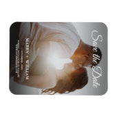 Minimale rendy Vervang de Foto sparen de Datum Kaa Magneet (Horizontaal)