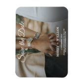 Minimale rendy Vervang de Foto sparen de Datum Kaa Magneet (Verticaal)