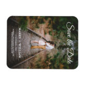 Minimale rendy Vervang de Foto sparen de Datum Kaa Magneet (Horizontaal)