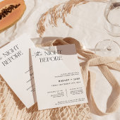 Minimale repetitie - binnenste uitnodiging | Nacht