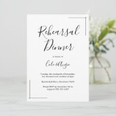 Minimale repetitieve uitnodiging (Staand voorkant)