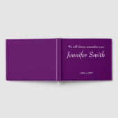 Minimale, respectabele sympathiebezoeker gastenboek (Volledig)