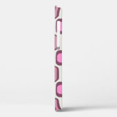 Minimale retro-handgetekende geometrische vierkant Case-Mate iPhone case (Achterkant / Links)