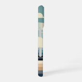 Minimale Retro Vuurtoren iPhone 16 Hoesje (Rechterkant)