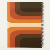 Minimale retrorstripes planner (Achterkant)