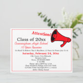 Minimale reünie op de Rode Witte School Kaart (Staand voorkant)