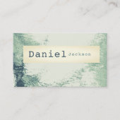 Minimale rimpels voor groene rimpels voor crème Ra Visitekaartje (Voorkant)