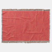 Minimale rode abstracte, moderne vormgeving deken (Voorkant)