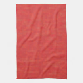 Minimale rode abstracte, moderne vormgeving theedoek