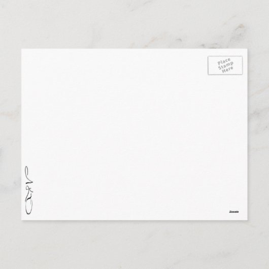 Minimale Rode en Witte Liefde, Vrede, Joy Feestdagenkaart (Achterkant)