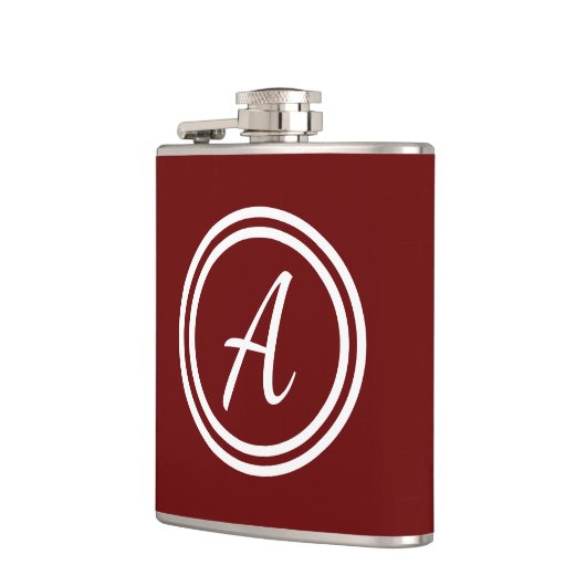 Minimale Rode Monogram Heupfles (Links)