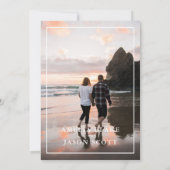 Minimale Rode Roos op uitnodiging voor een zwarte  (Achterkant)