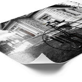 Minimale roest print foto afdruk (Hoek)