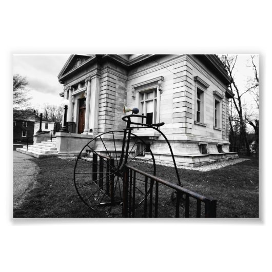 Minimale roest print foto afdruk (Voorkant)