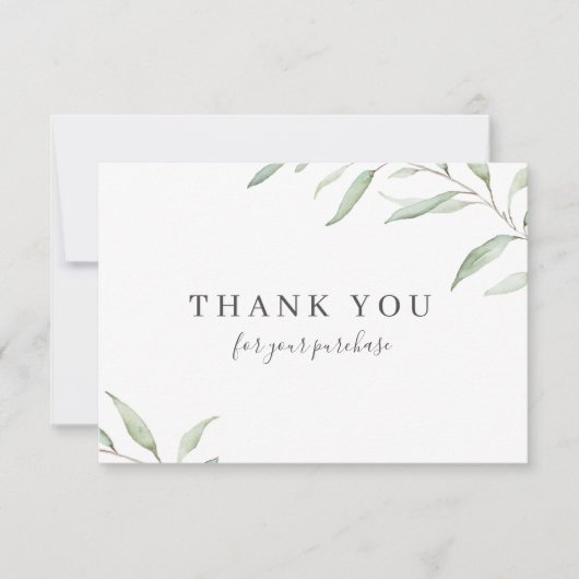 Minimale roestvrijere logo voor uw bedrijf kaart (Voorkant)