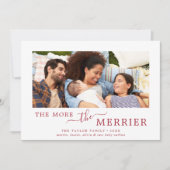 Minimale Rood meer de aankondiging van de Merrier  (Voorkant)