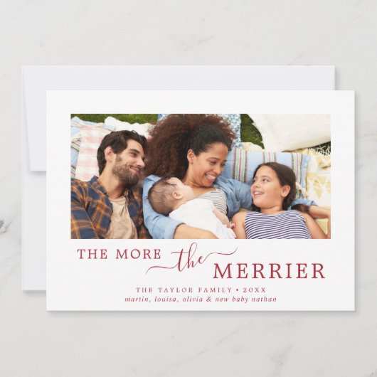 Minimale Rood meer de aankondiging van de Merrier  (Voorkant)