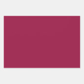 Minimale Roos Bud Cherry, vaste elegant Inpakpapier Vel (Voorkant 2)