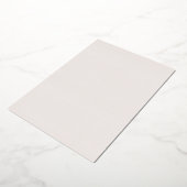 Minimale Roos Gold Foil Blush Brunch met bride Folie Uitnodiging (Gedraaid)