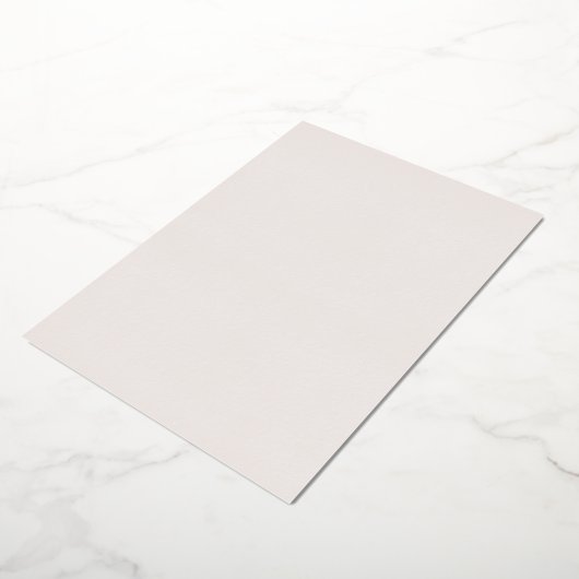 Minimale Roos Gold Foil Blush Brunch met bride Folie Uitnodiging (Gedraaid)