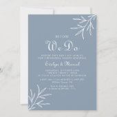 Minimale Roos voor de behandeling van het avondete Kaart (Voorkant)