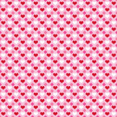 Minimale Roze en Rode Harten Gepersonaliseerde Val Schort