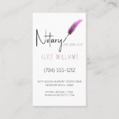 Minimale roze en witte mobiele foto verticaal visitekaartje (Voorkant)