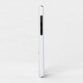 Minimale Roze Hart Liefde Case-Mate iPhone Case (Achterkant/links)