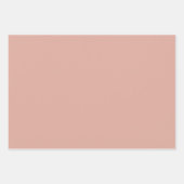 Minimale roze, roze, blauwe grijze kleuren inpakpapier vel (Voorkant)