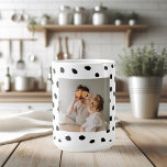 Minimale roze roze gepersonaliseerde naam koffiemok<br><div class="desc">Minimale roze roze gepersonaliseerde naam</div>