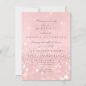 Minimale roze roze roze roodbruine bruistablet kaart (Voorkant)