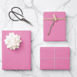 Minimale roze vaste, moderne elegante chic inpakpapier vel