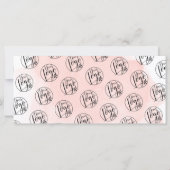 Minimale roze waterverf cadeaubonnen logo (Achterkant)