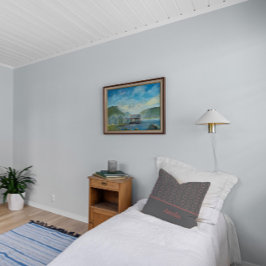 Minimale roze waterverf kussen weggooien