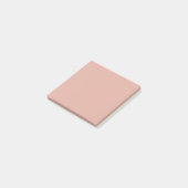 Minimale, roze, zachte kleur post-it® notes (Schuin)