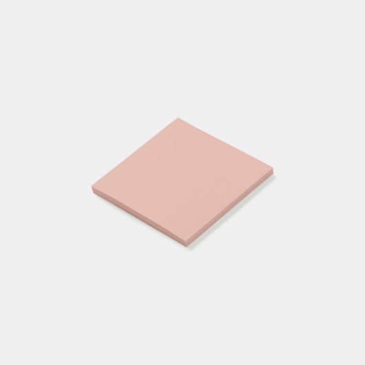 Minimale, roze, zachte kleur post-it® notes (Schuin)