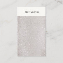 Minimale rusthouder van Taupe Glitter