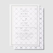 Minimale Rustieke Vellum Uitnodiging (Offset (Uitnodiging))