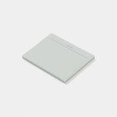 Minimale Sage Green Memo Planner Post-it Post-it® Notes (Schuin)