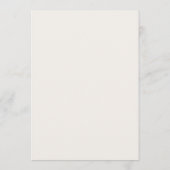 Minimale Sage Trouw Uitnodiging (Achterkant)