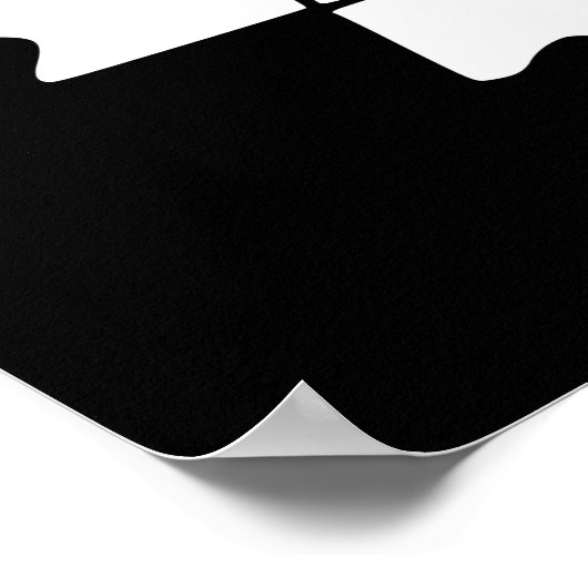 Minimale samenstelling Stijl Puzzle-kleur Poster (Hoek)