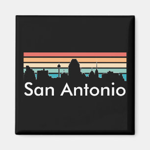 Minimale San Antonio  Sunset Skyline Magneet