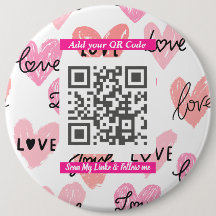 Minimale “Scan Me” QR-code, eenvoudig accessoire